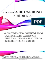 Huella de Carbono e Hídrica