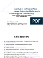 Collaborative Studies On Tropical Asian Dendrochronology: Addressing Challenges in Climatology and Forest Ecology