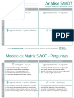 Modelo Analise Swot Perguntas