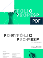 Propesp Portfólio: Vol 2 - Cursos Lato Sensu