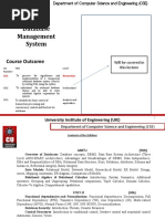 Database Management System: Course Outcome