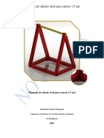 Memoria de Cálculo Atril para Carrete