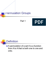 Permutation Groups2020