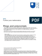 Rings of Polynomials