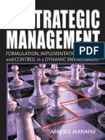 Strategic Management Formulation, Implementation, And Control in a Dynamic Environment