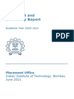 Placement and Internship Report