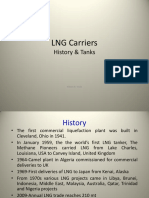 LNG Carriers - History and Tanks