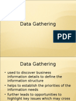 Data Gathering