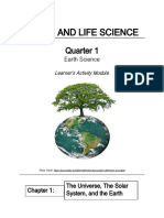 Earth and Life Science: Quarter 1