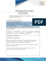 Guía de Actividades y Rúbrica de Evaluación - Unidad 2 - Paso 3 - Análisis de La Información.