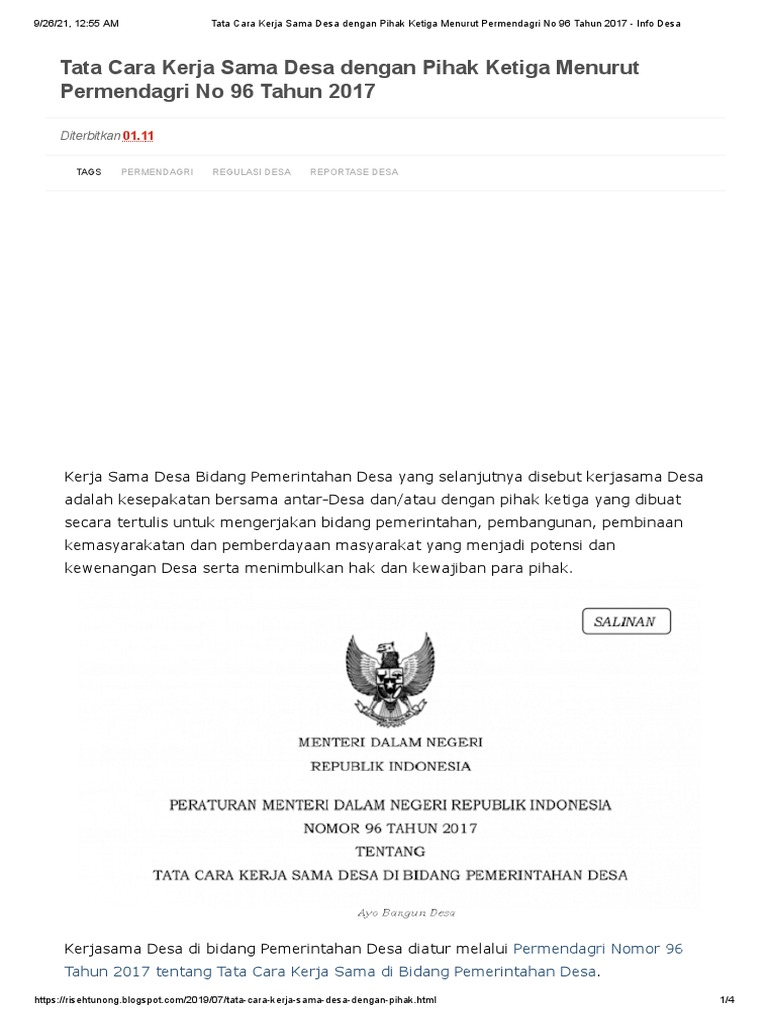 Membentuk Desa Bendasari yang Aman Melalui Kerja Sama Antar Warga