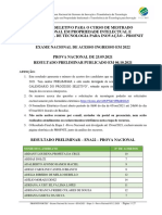 PROFNIT ENA22 Resultado Preliminar Prova Nacional de 210925