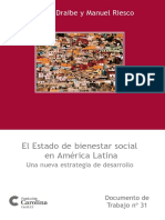 El Estado de Bienestar Social en América Latina: Sônia M. Draibe y Manuel Riesco