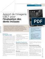 Clinic 495 Apport de Limagerie CBCT Pour Levaluation Des Dents Incluses