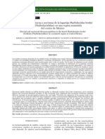 Termorregulación Diurna y Nocturna de La Lagartija Phyllodactylus Bordai