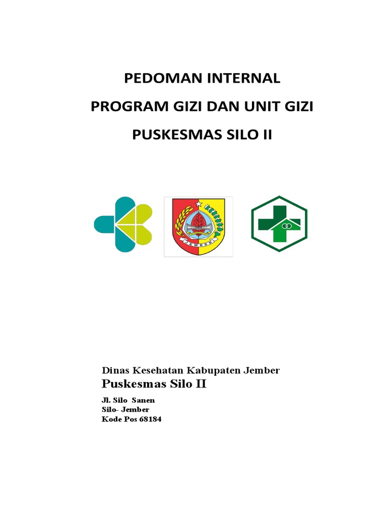 Pedoman Gizi Puskesmas Silo II | PDF