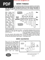 British Standard Cycle Thread Chart | PDF | Machining | Metalworking