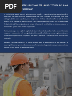 MÁQUINAS E EQUIPAMENTOS
