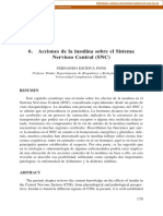 Acciones de La Insulina Sobre Sistema Nervioso Central