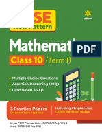 Arihant Mathematics Class 10 Term 1 - WWW - jeebOOKS.in