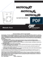 GasAlertMicroClip Operator Manual D1 IT