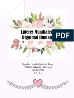 Líderes Mundiales y Dignidad Humana