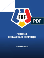 Protocol Desfasurare Competitii Fotbal