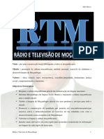 RTM - Rádio e Televisão de Moçambique, E.P - Projecto, 2020 JK