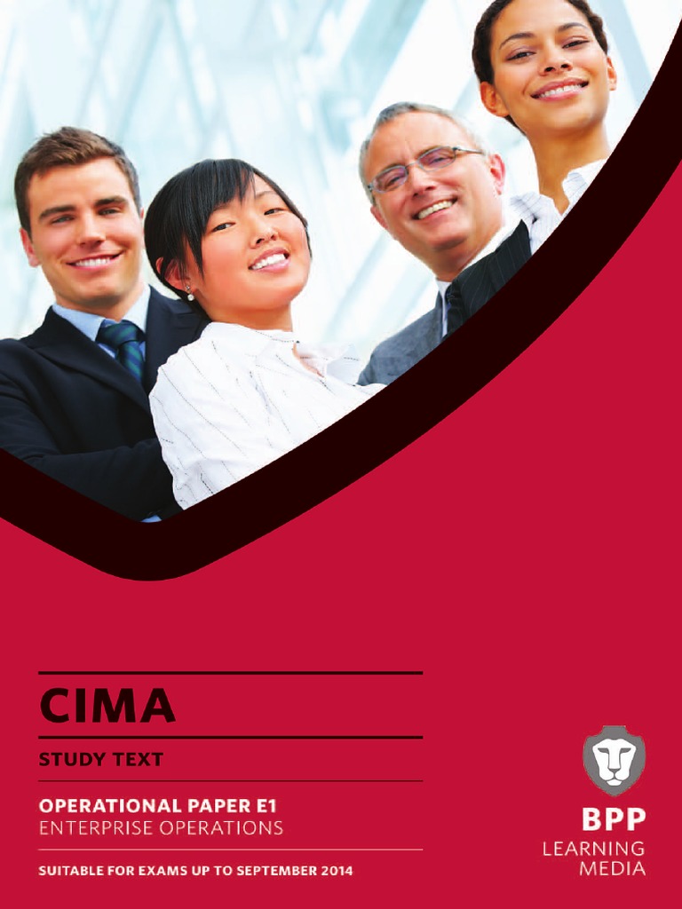 Cima E1 Text | PDF | Marketing | Governance