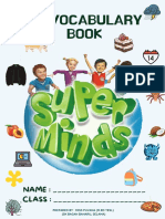 Superminds (Year 1 & 2) Vocabulary Book