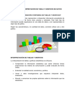 ¿Cuál Es La Información Contenida en Tablas Y Gráficas?: Análisis E Interpretación de Tabla Y Gráficos de Datos