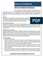 TEMA 1 Prevencion de Lesiones de Espalda