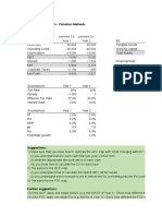 Corporate Valuation - Mini Assignment 2