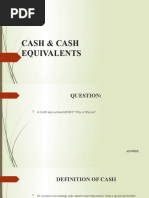 Cash & Cash Equivalents