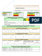 Ficha Descriptiva de Grupo