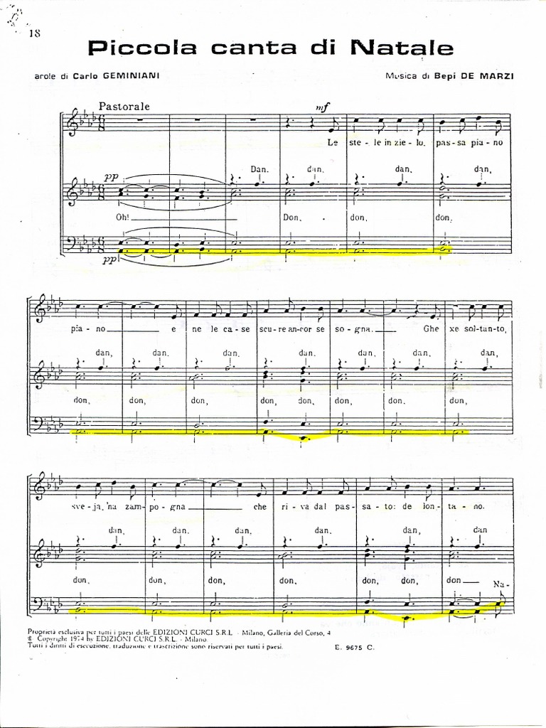 Piccola Canta Di Natale Pdf