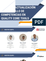 Analisis, Actualización y Desarrollo de Competencias en Quality Core Tools