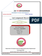 Iksha ' Nusandhan: Lab Assignment1 Record