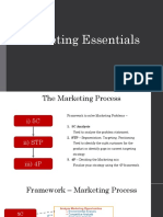 The 5C STP 4P Marketing Framework