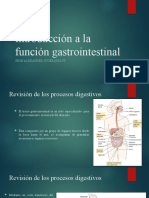 Introducción A La Función Gastrointestinal