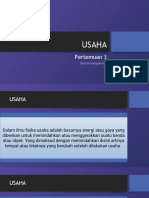 Pertemuan 3 Usaha