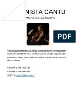 Violinista Como