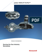 Gas Pressure Regulator HON 277 Hi-Flo™: Product Information