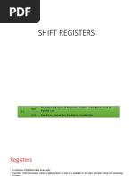 Shift Registers Notes