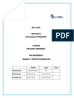 PTS 006 Manejo de Desehos y Residuos