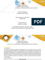 Fase1 Reflexionar Sobre Procesos Educativos