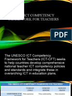 UNESCO Ict Competency Framework For Teachers