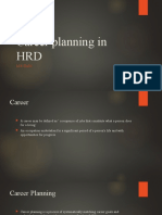 Career Planning in HRD