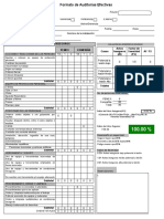 Formato de Auditoria Efectiva Oficial Pemex Con Formulas