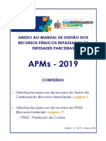 Manual de Gestao de Recursos Financeiros Anexo APMs 2019